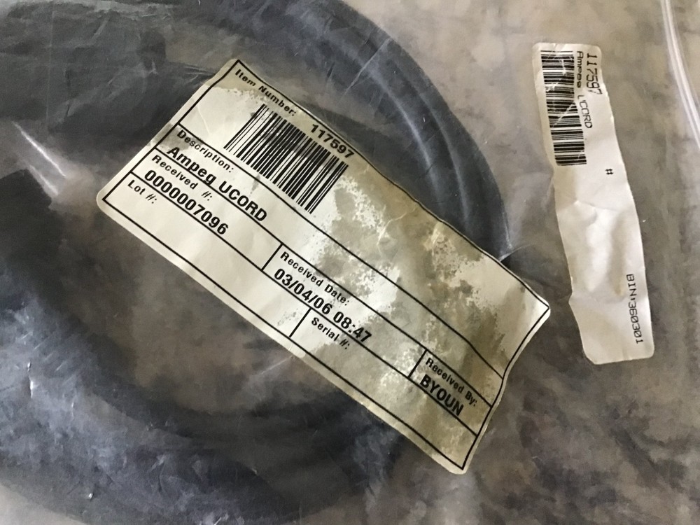 AMPEG AMPLIFIER REPLACEMENT AC CABLE LOT/4 PCS ~6.5FT - TYPE I AC CONNECTOR