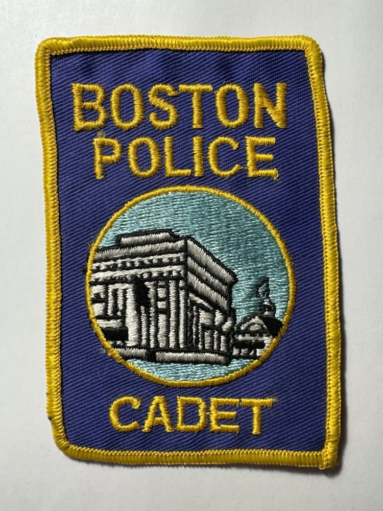 Boston Massachusetts Police Cadet Patch