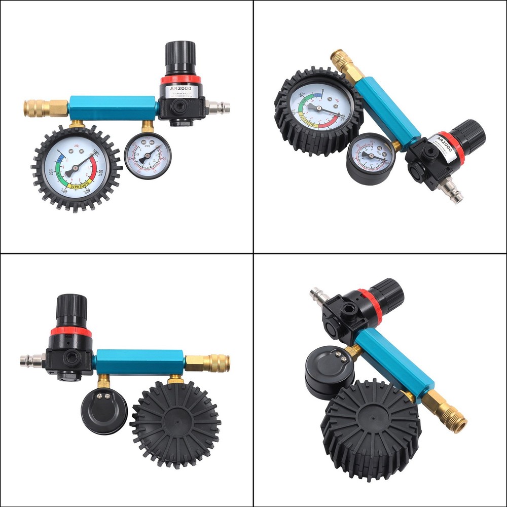 Petrol Diesel Engine Compression tester 46PCS car Cylinder Leak Down Tester Kit
