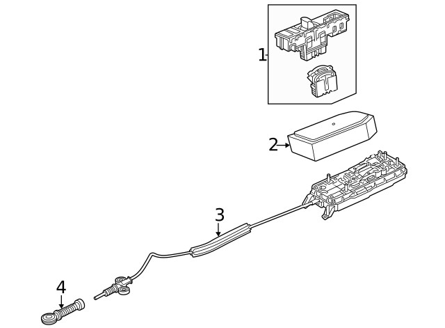 Genuine Audi Shift Plate 8Y0-713-059-D