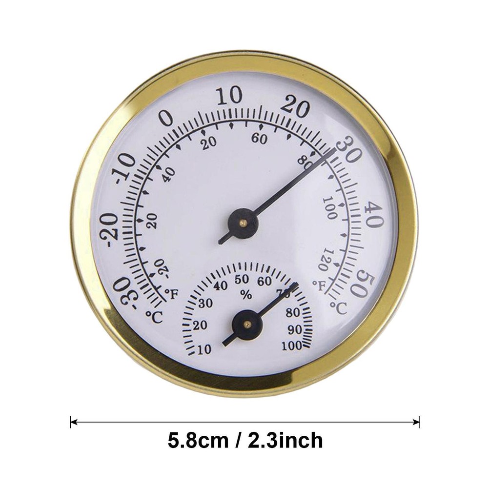 Hygrometer Analog Incubator Greenhouse Humidity Meter Indicator