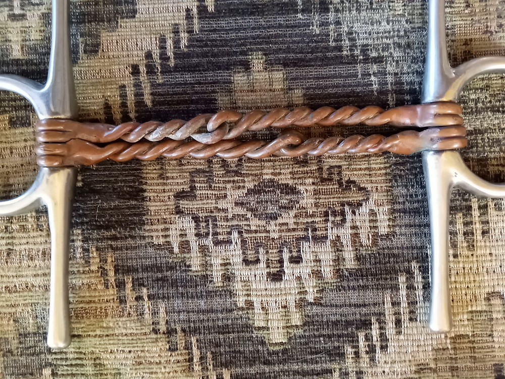 Twisted Copper Wire Full Cheek Snaffle