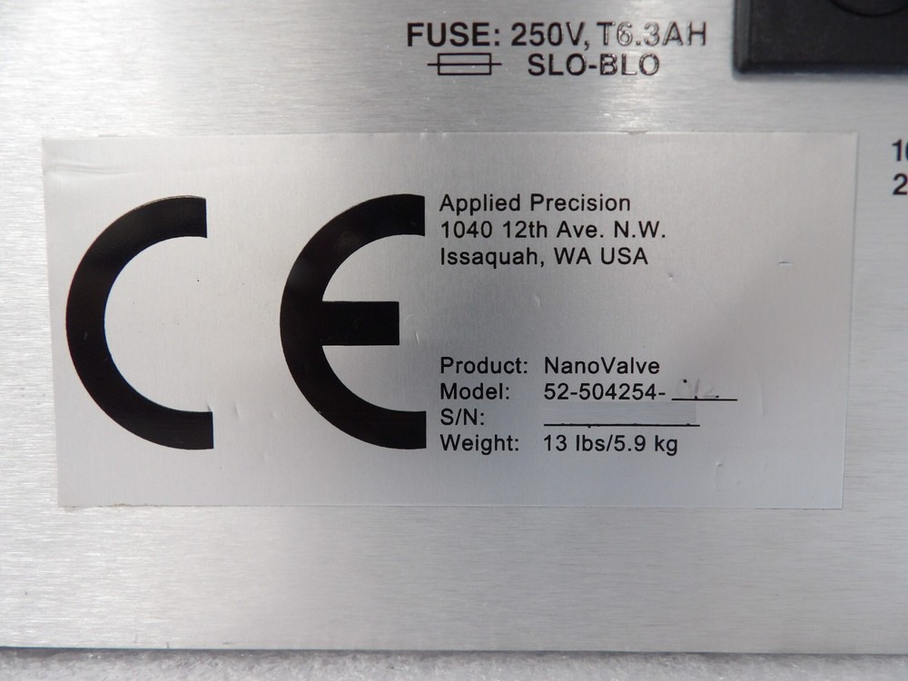 Applied Precision 52-504254-012 NanoValve Controller Working Surplus