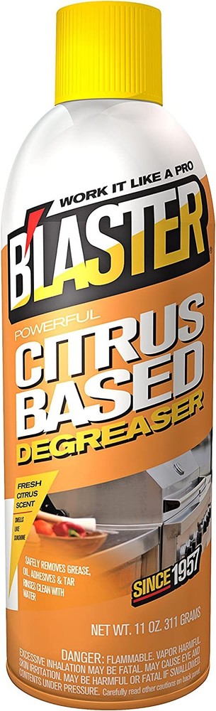 Blaster 16-CBD Powerful Citrus Based Degreaser 11 oz. Can