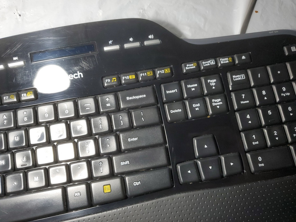 Logitech MK710 Wireless Keyboard (NO RECEIVER) 820-002969 Y-R0059 SC63243 08876