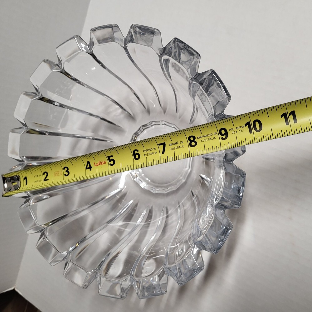 Crystal Bowl Heavy Large 10" GRS