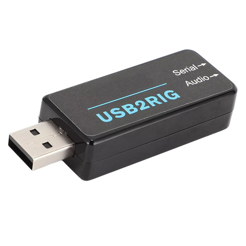 1* USB2RIG USB Sound Card Audio&Serial Ports Comprehensive Functionality