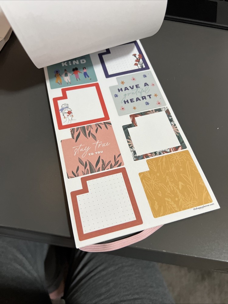 Happy Planner Sticker books 50+Sticker-sheets.