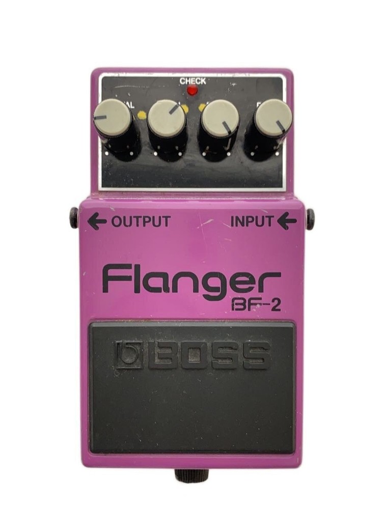 Boss BF-2 Flanger Guitar Effect Pedal used