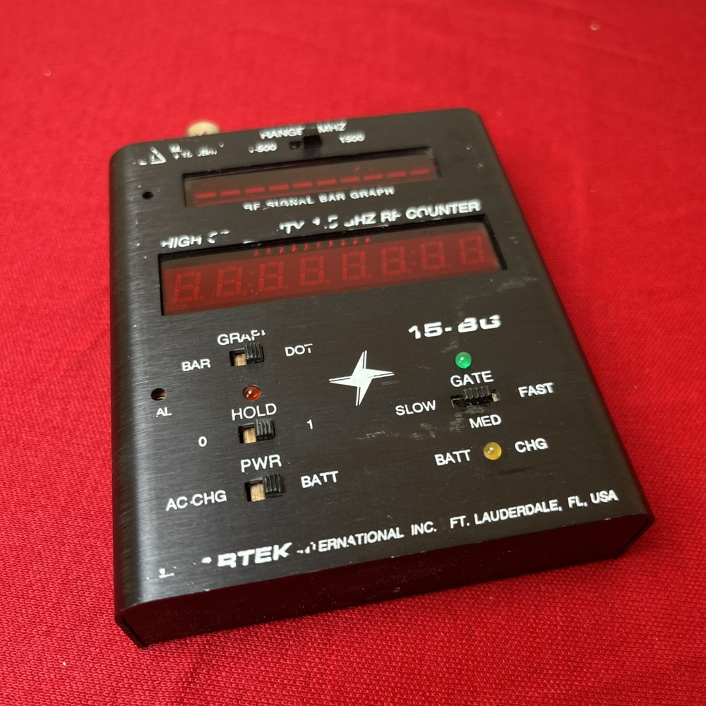 Startek Frequency Counter 1.5Ghz - UNTESTED See Photos