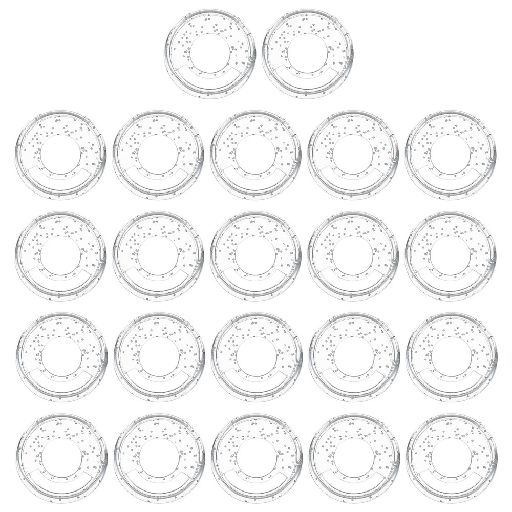 28mm Book Binding Discs 22pcs Discbound Expansion Discs Shine White