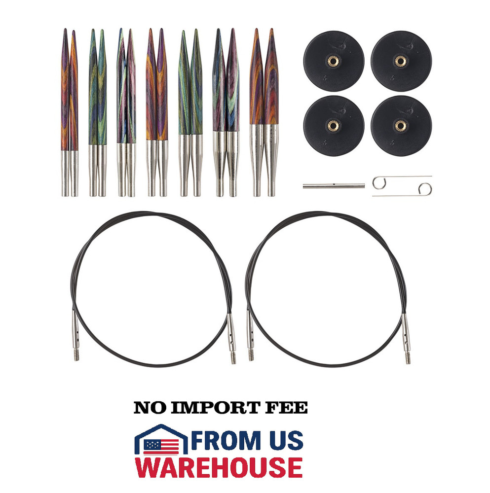₭nit P͛icks Mosaic Short Interchangeable Needle Set – Multi-Size Circular Needle