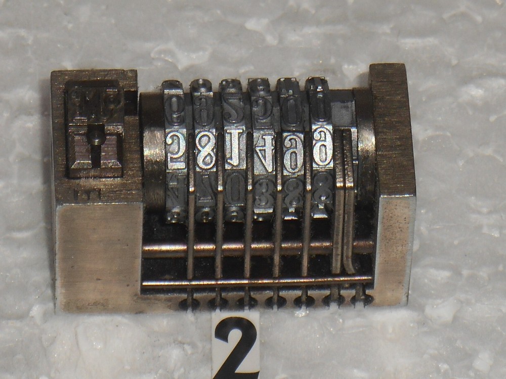 SUNUM | letterpress numbering machine | 2