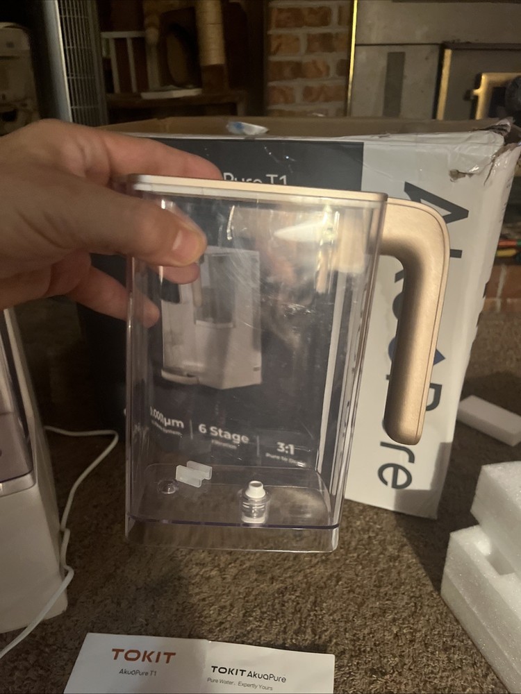 TOKIT AkuaPure T1 Reverse Osmosis Counter Top Water Filter System