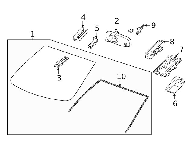Genuine GM Camera 85593426