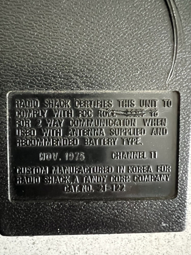 Realistic TRC-4 2 channel transceiver With Crystals Not Working