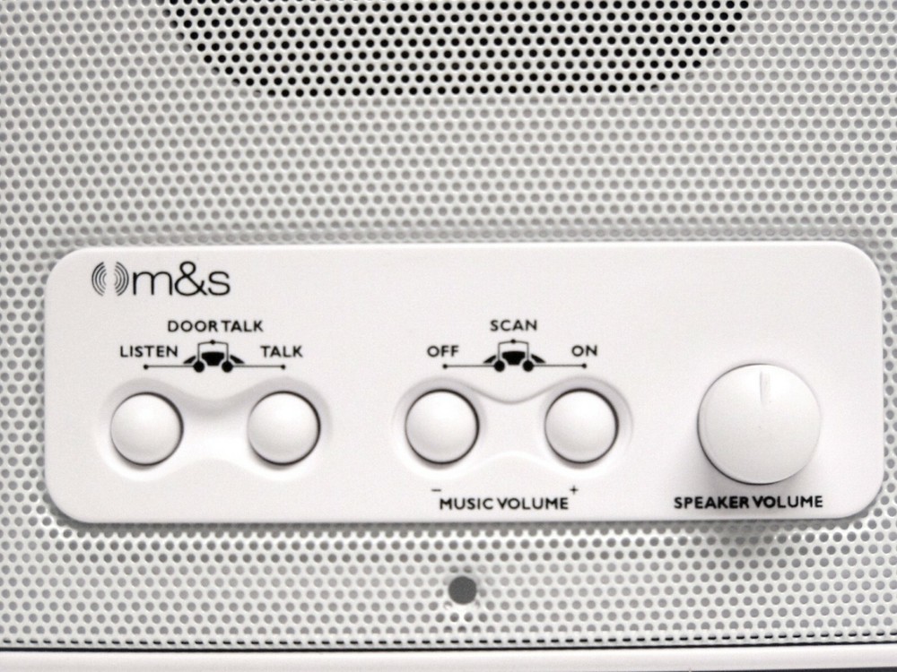 New DMC4RS M&S White Intercom Room Station DMC3-4