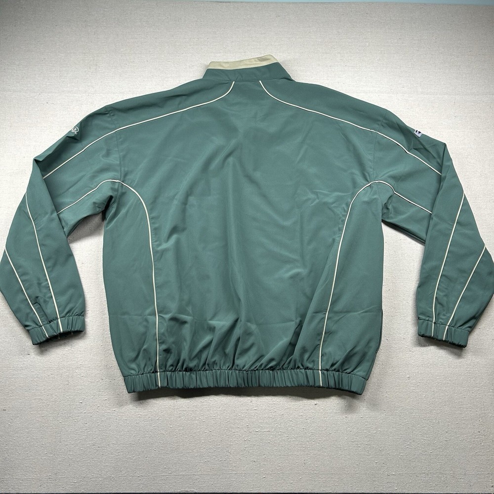 Straight Down Performance Jacket Mens XL Golf Pullover 1/4 Zip Sage Wind Rain