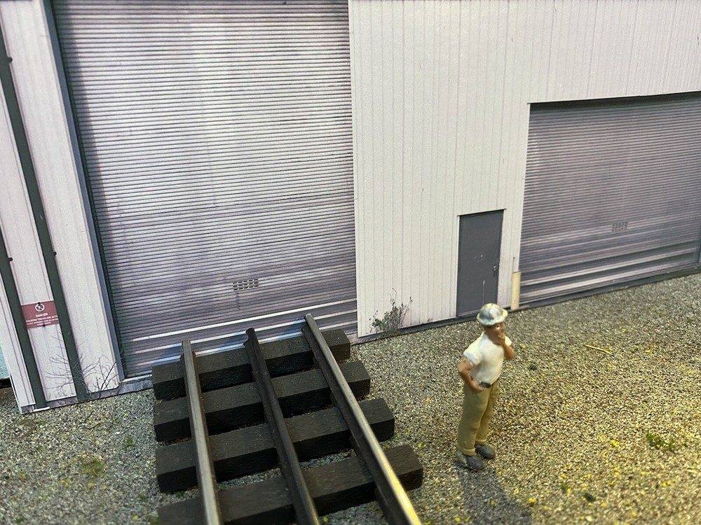 O Scale Trackside #4 Building Flat/Front Warehouse MTH Lionel
