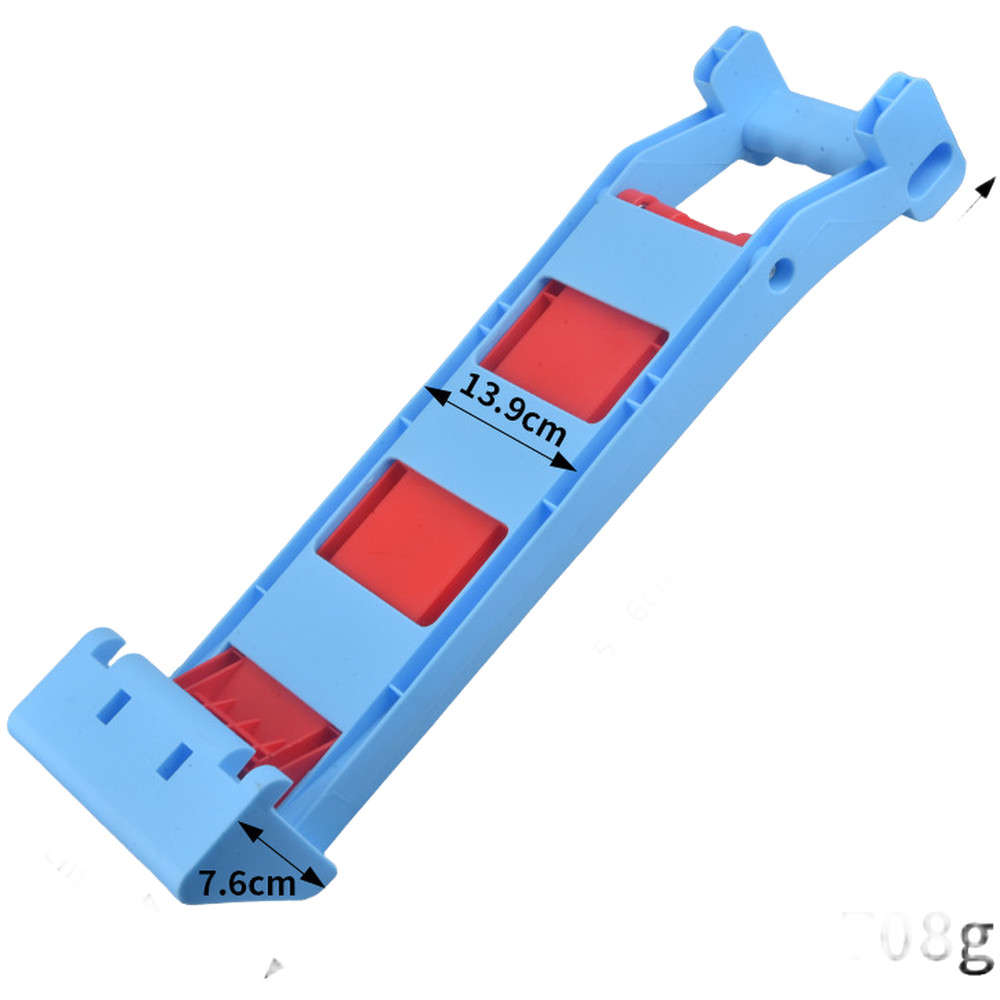 Tile Holder Bracket Blue ABS Adjustable Multi Angle Support for Chamfering