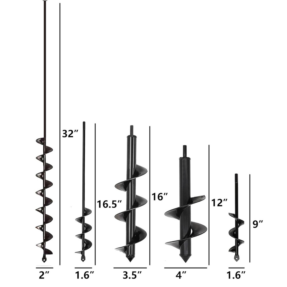 Universal Cordless Drill Auger Bit Set
