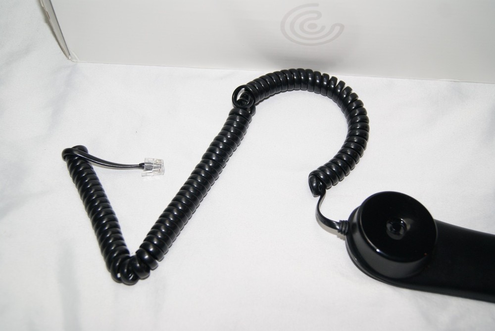 Caption Call Phone 78T Black Hearing Impaired Touch Screen Tested