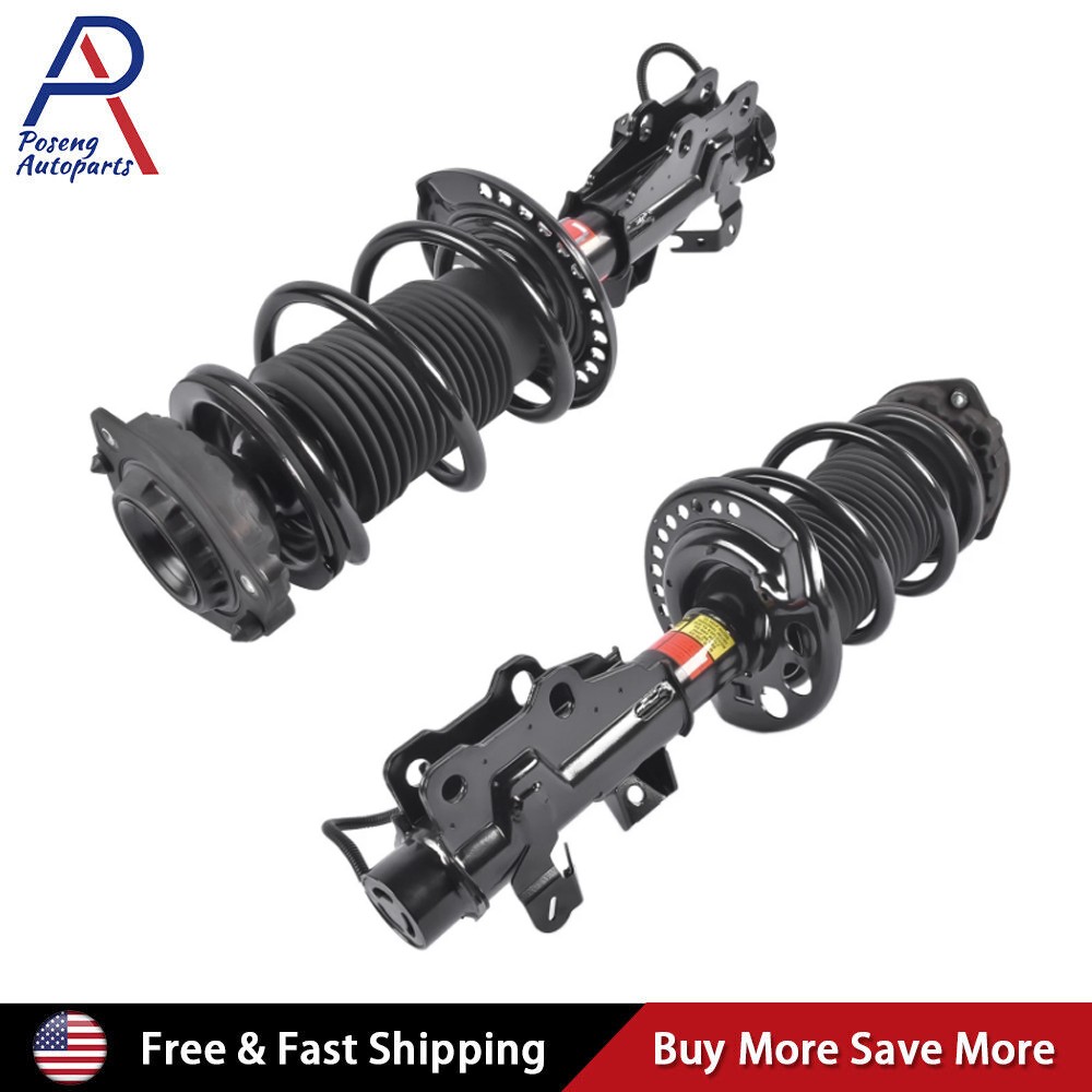 Pair Front Struts Assys w/Electronic For 2016-24 Chevrolet Camaro 85649816
