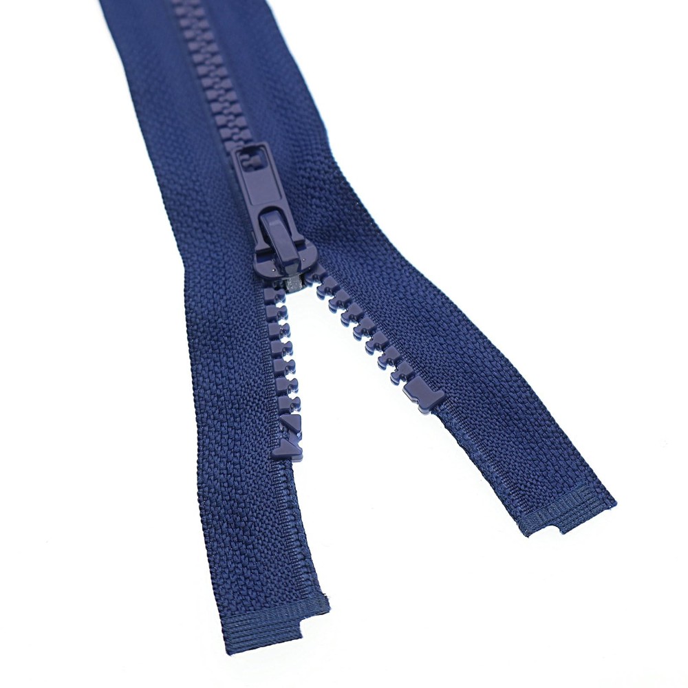2 Pcs 5 24 Inch Separating Jacket Zippers Plastic Bulk Coats Sewing Navy