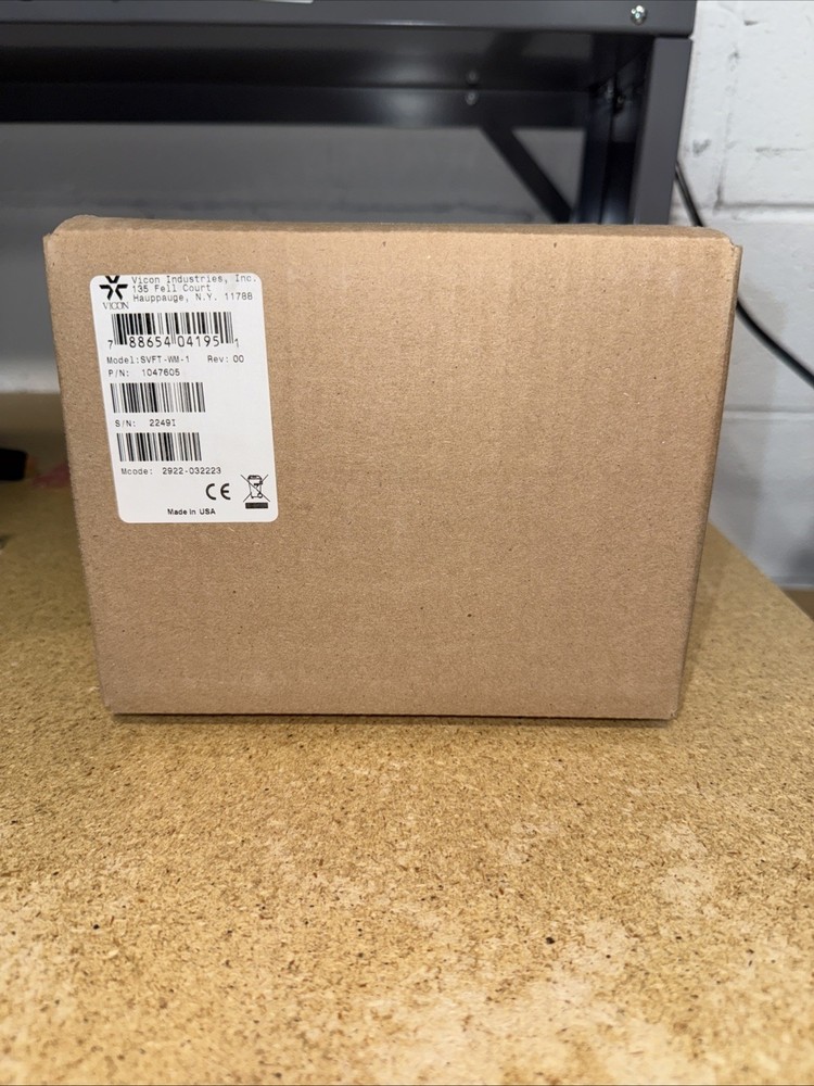 Vicon SVFT-WM-1 Camera Wall Mount White