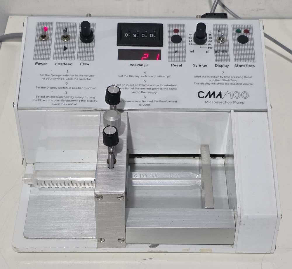Bioanalytical Systems CMA/100 Microinjection Pump