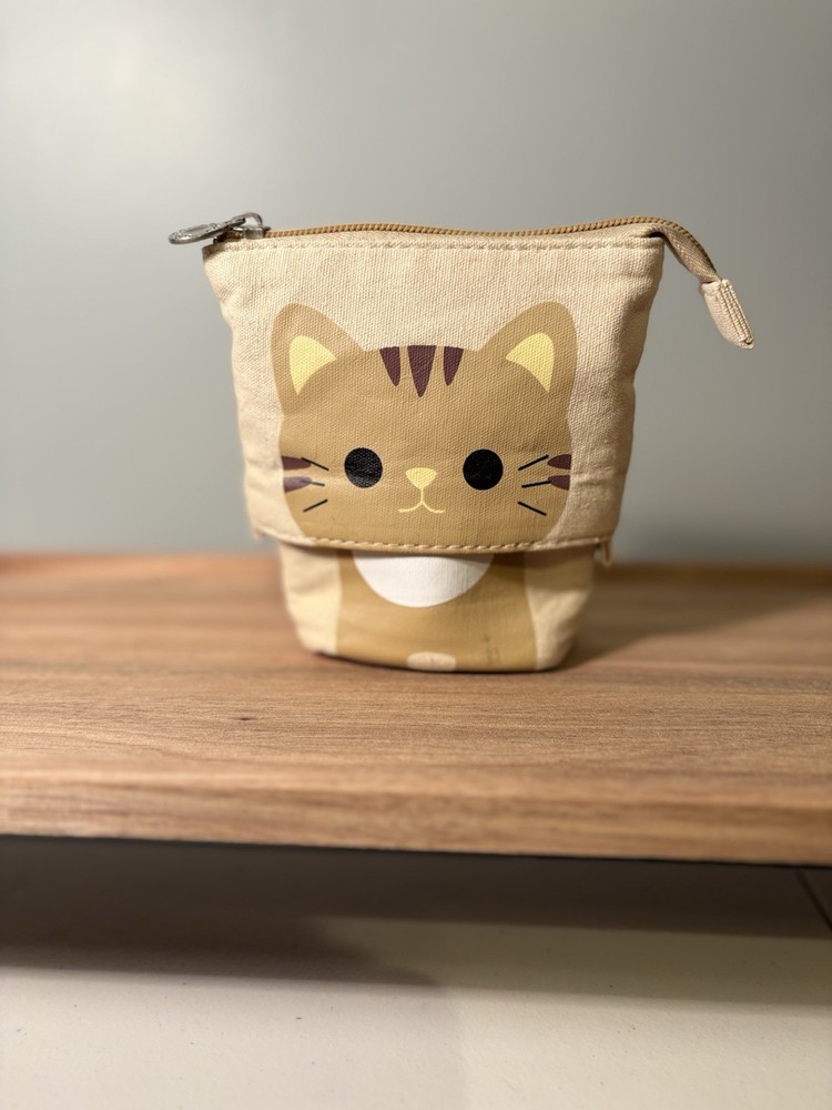 Telescopic Expandable Kitty Cat Pencil Case