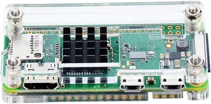 Raspberry Pi Zero 2 W Case Kit with Raspberry Pi Zero 2 W Case Power Supply