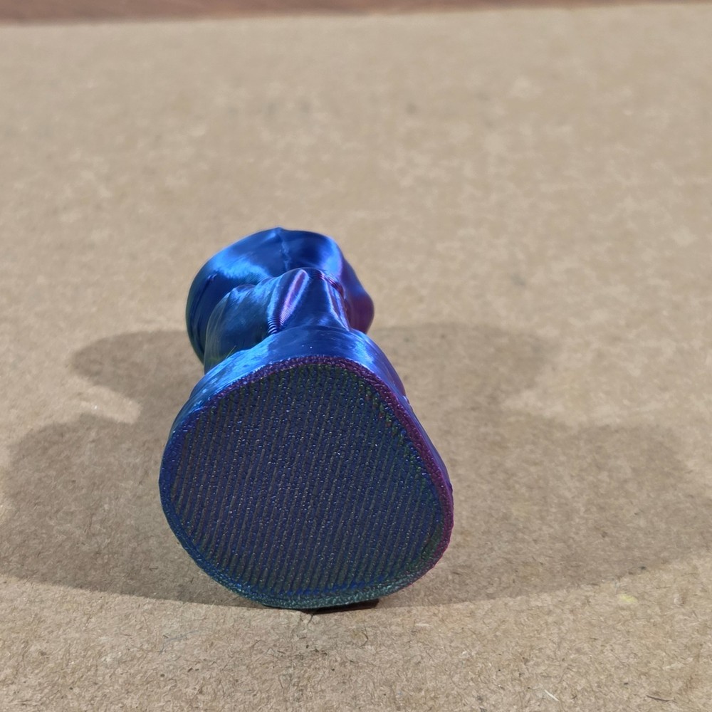 Alien Buddha Figurine 2" 3d printed plastic