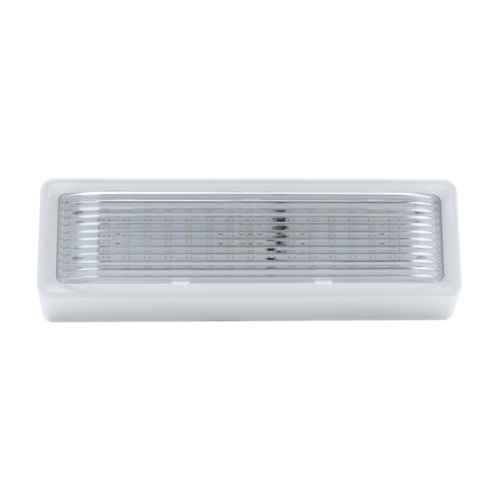 RV XL LED Porch Light camper RV trailer 60 LED exterior WHT 12 inch