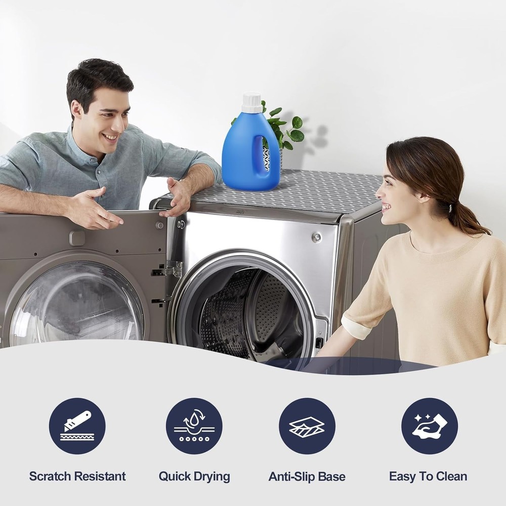 Protective Washer Dryer Top Protector - 27'' x 27''
