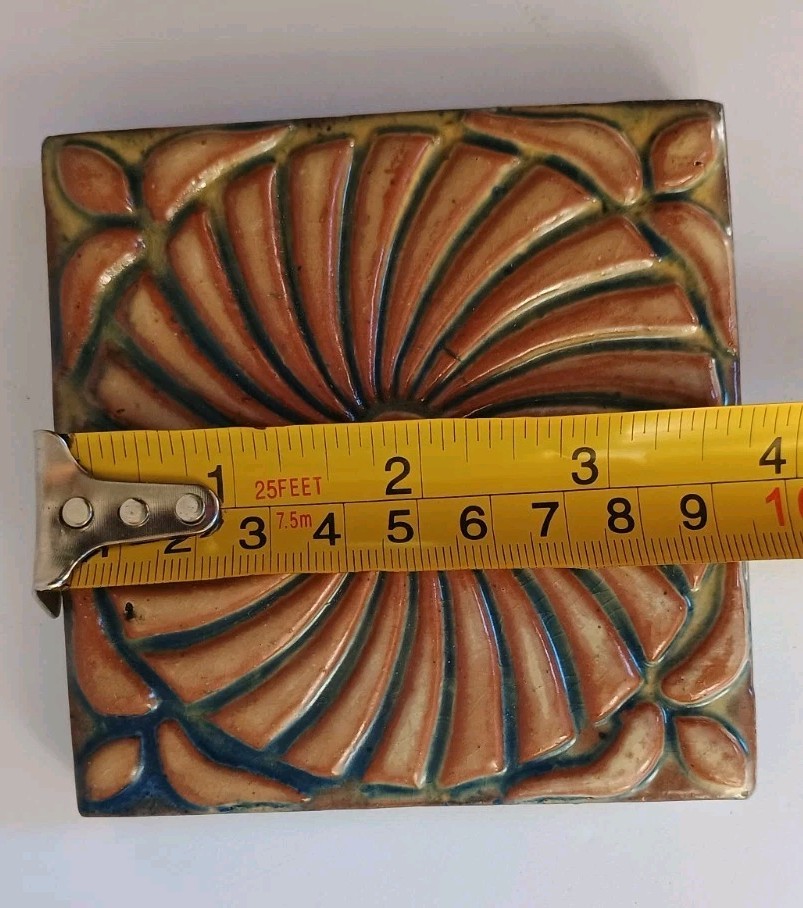 Vintage 1997 Morivian Decorative Tile