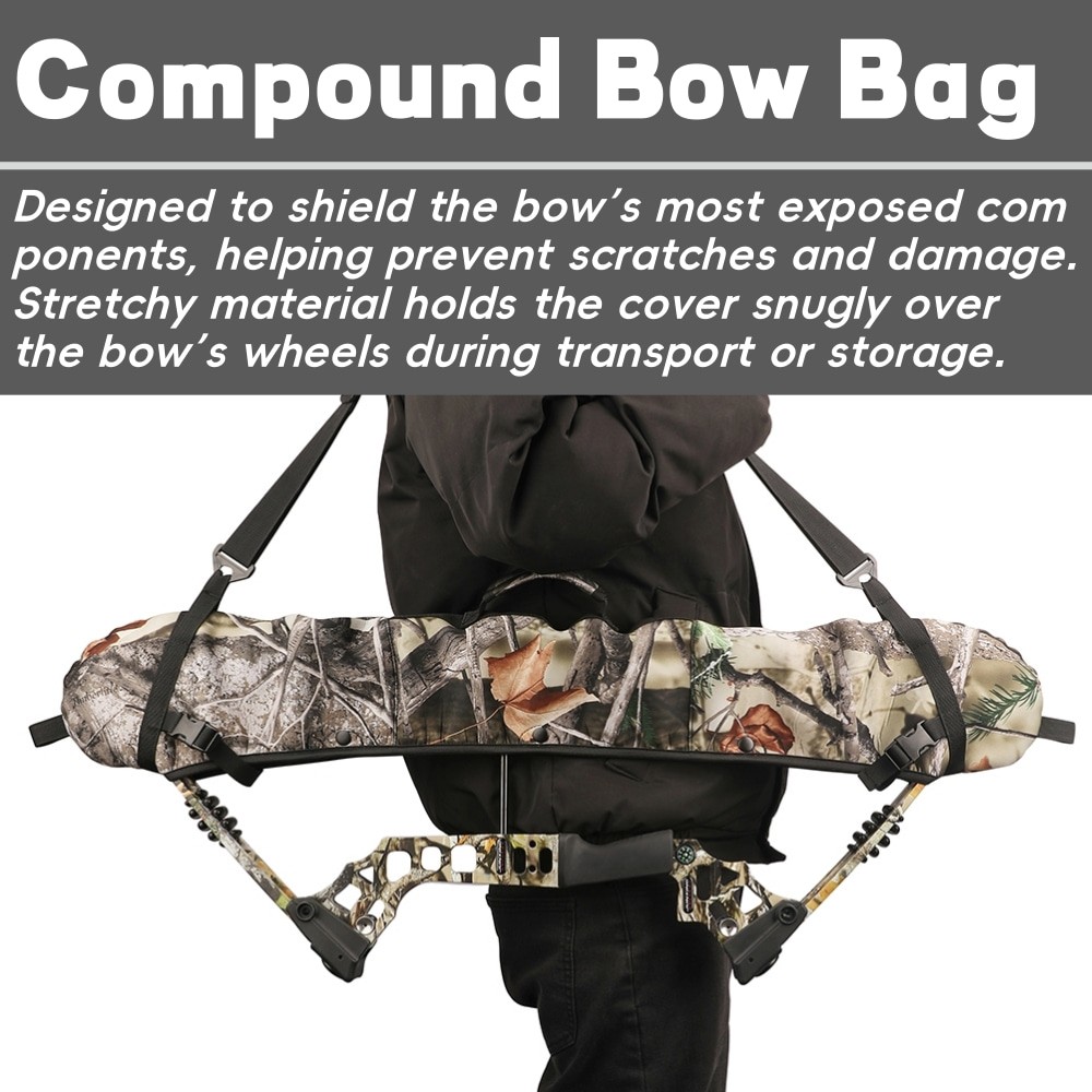 Archery Bow Bag Quiver Compound Bow Protector Cams Carrier Target Hunting Shoot