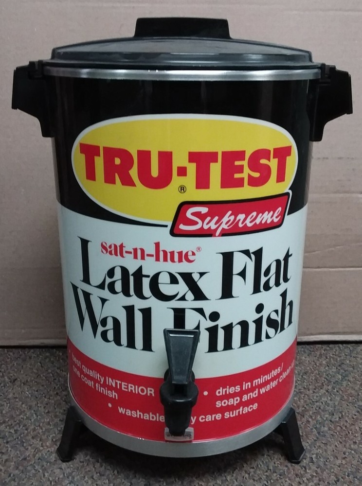 Vintage True Value True Test Paint Coffee Maker