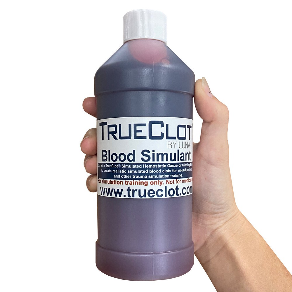 TrueClot Blood Simulant, Pre-Mixed