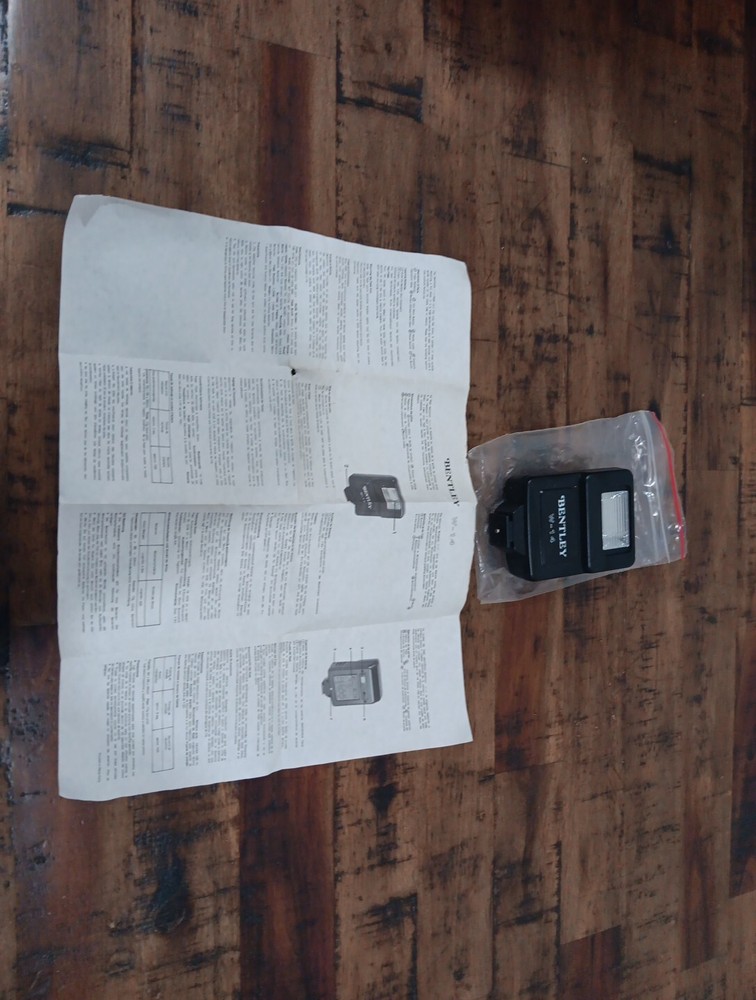 Bentley Optical Systems W 14 Electronic Flash Unit