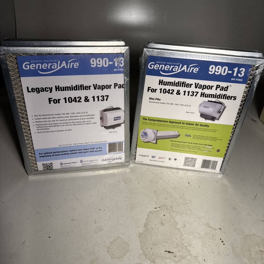 GeneralAire 990-13 (2 Pack) - Humidifier Water Panel