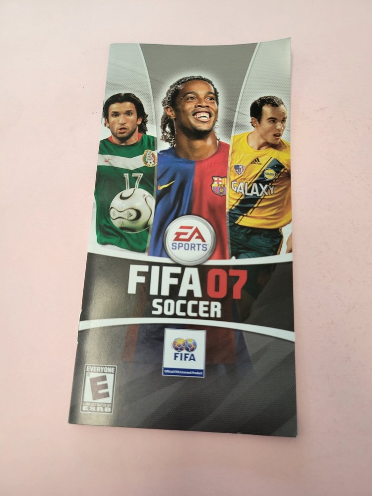 fifa 07 psp Manual Only