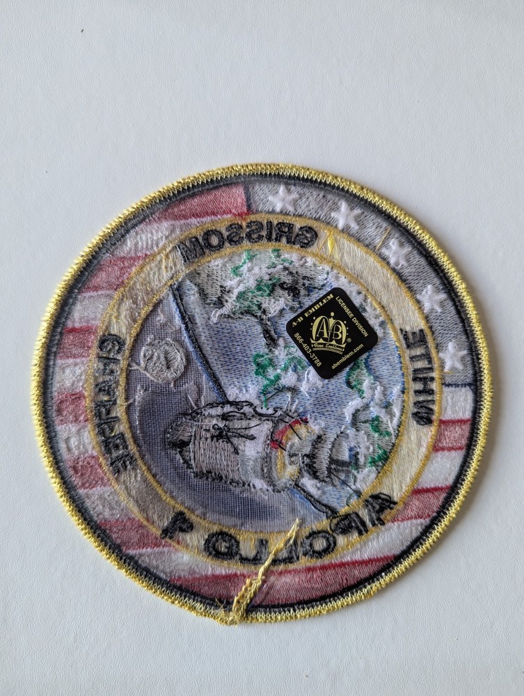 NASA Apollo 1 Commemorative 5" Patch AB Emblems