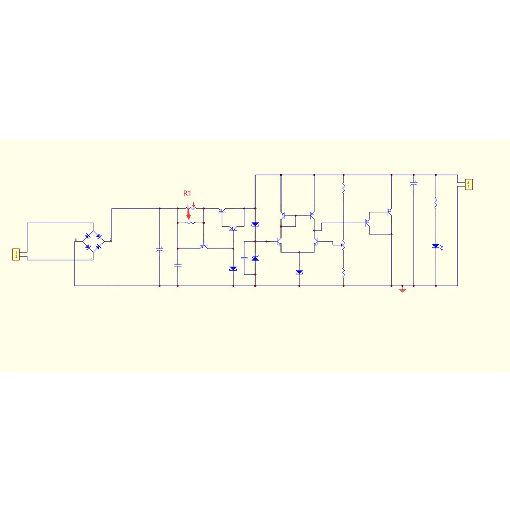 Fully Discrete Parallel A Regulated Power Supply (Single Rail5V ～36V) Kit DIY