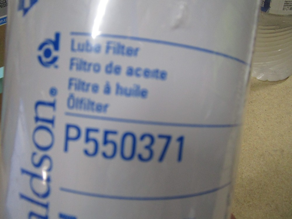 DONALDSON P550371 OIL FILTER, SPIN-ON FULL FLOW (OEM)