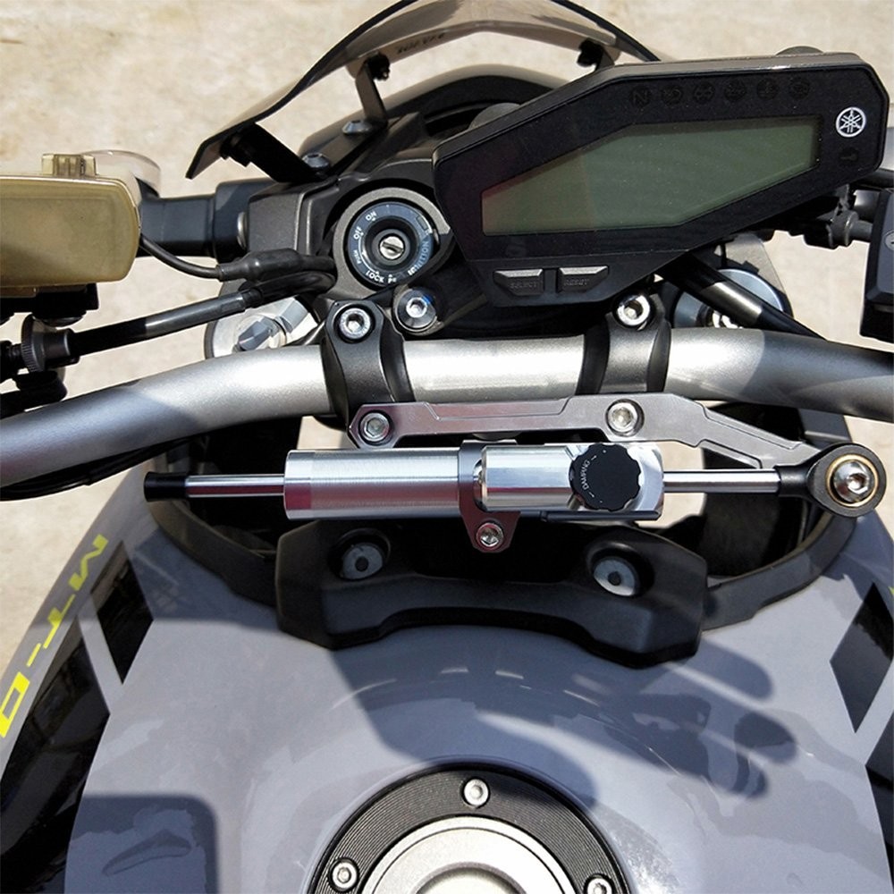 Steering Damper Adjustable Universal Stabilizer Linear Reversed Safety Control
