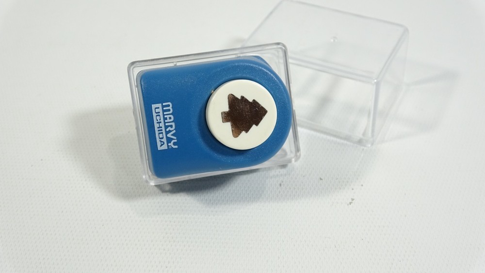 Marvy Uchida Mini Christmas Tree Paper Craft Punch