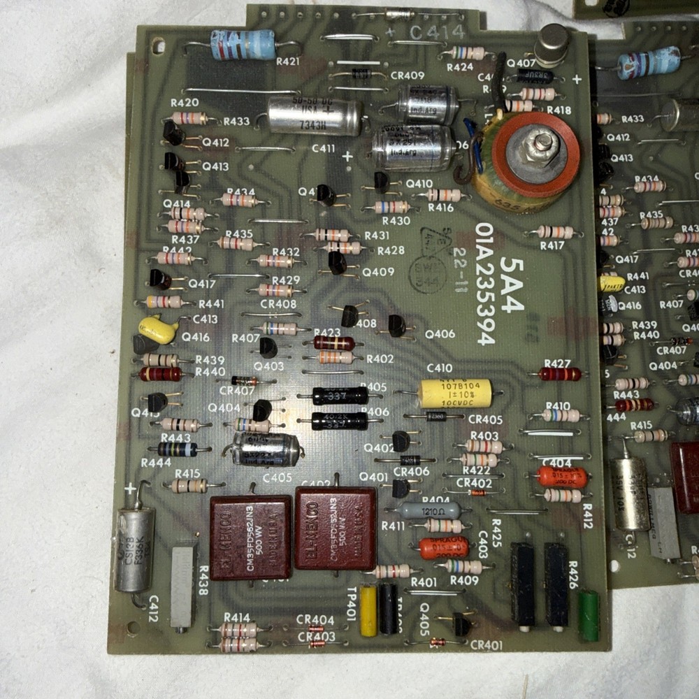 4 Vintage Bell ? Components Telephone Operator Circuit Board Switch Console