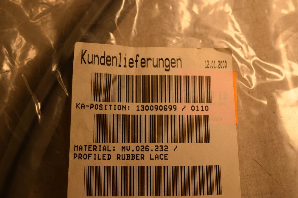Heidelberg MV.026.232 Profiled Rubber Lace