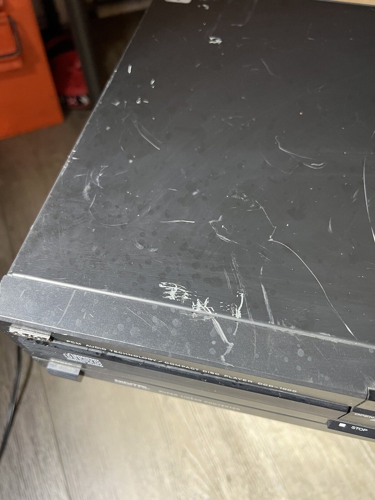 Early Denon DCD1000 Compact Disc Player.
